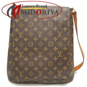 Louis Vuitton Monogram Musette Shoulder Bag Brown